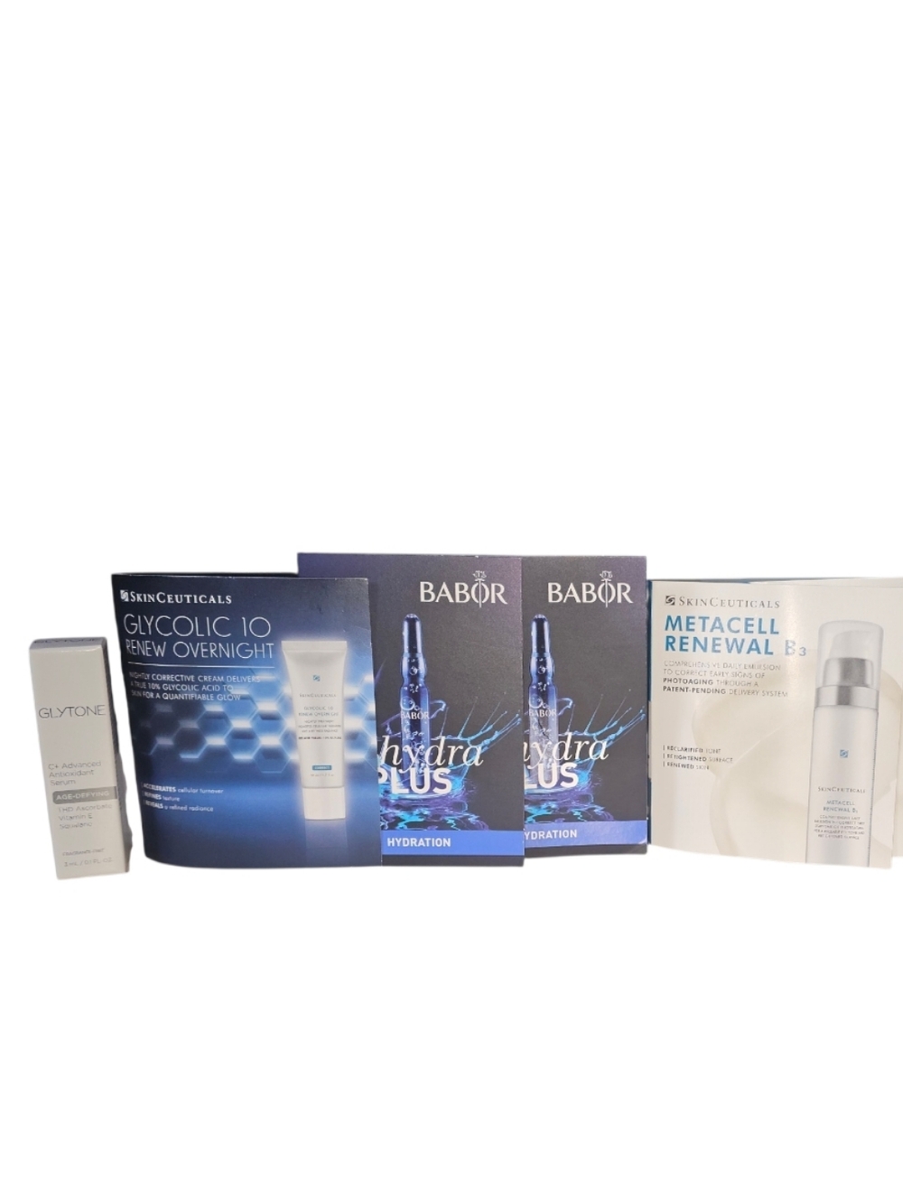 Luxury Skincare Bundle SkinCeuticals Babor Glytone Anti-Aging & Hydration Kit